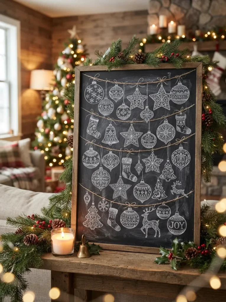 Ornament Chalk Illustrations
