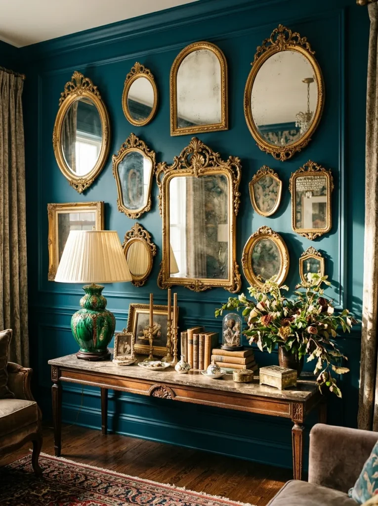 Ornate Gold Mirrors