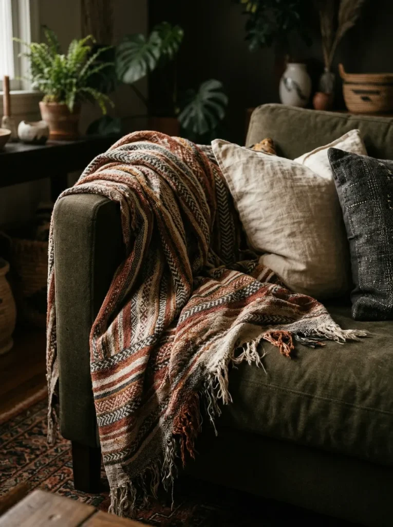 Patterned Throw Blankets