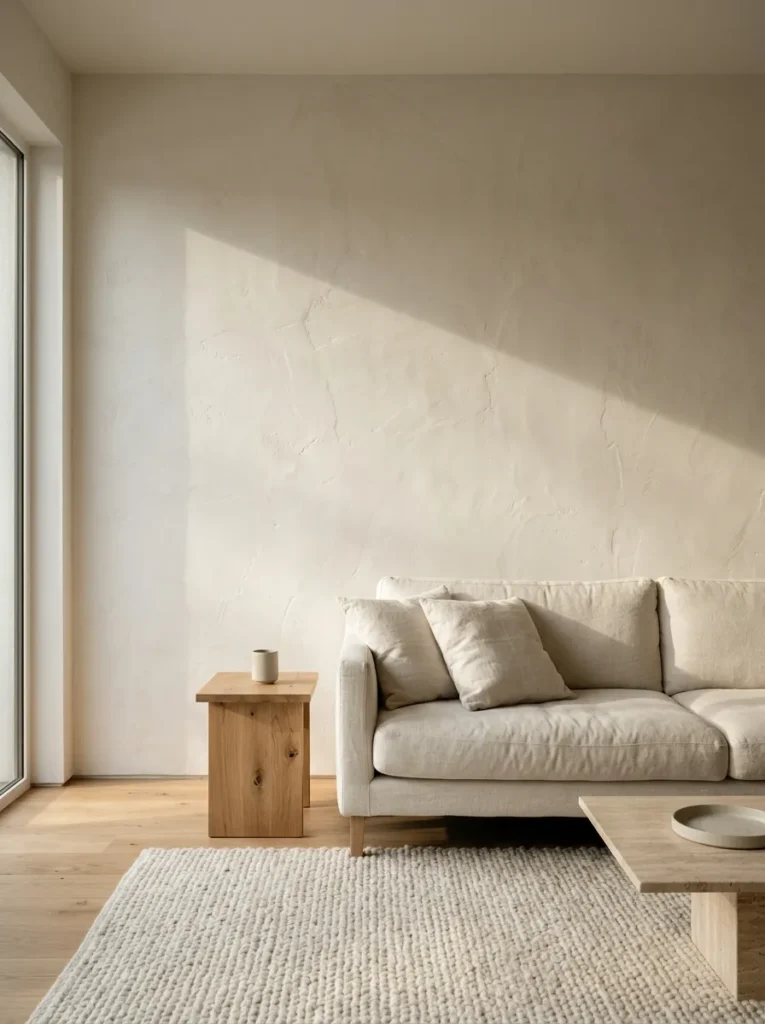 Plaster Accent Wall