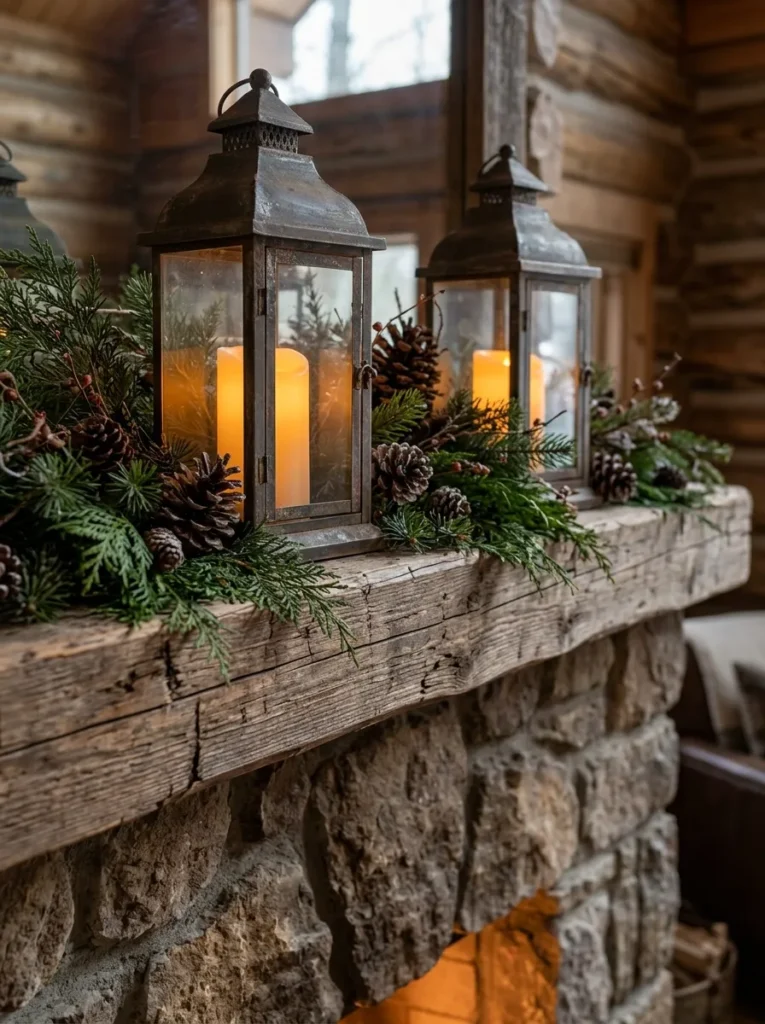 Rustic Lantern Styling