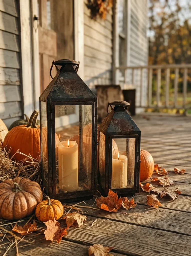 Rustic Thanksgiving Lanterns
