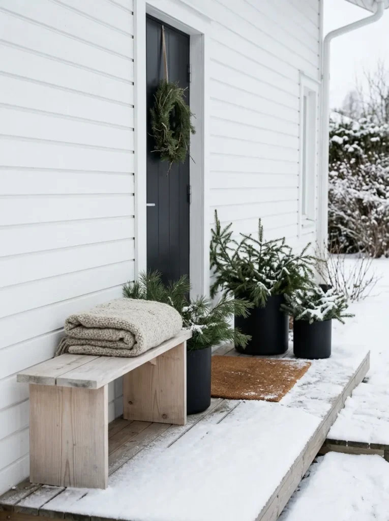 Scandinavian Porch Decor