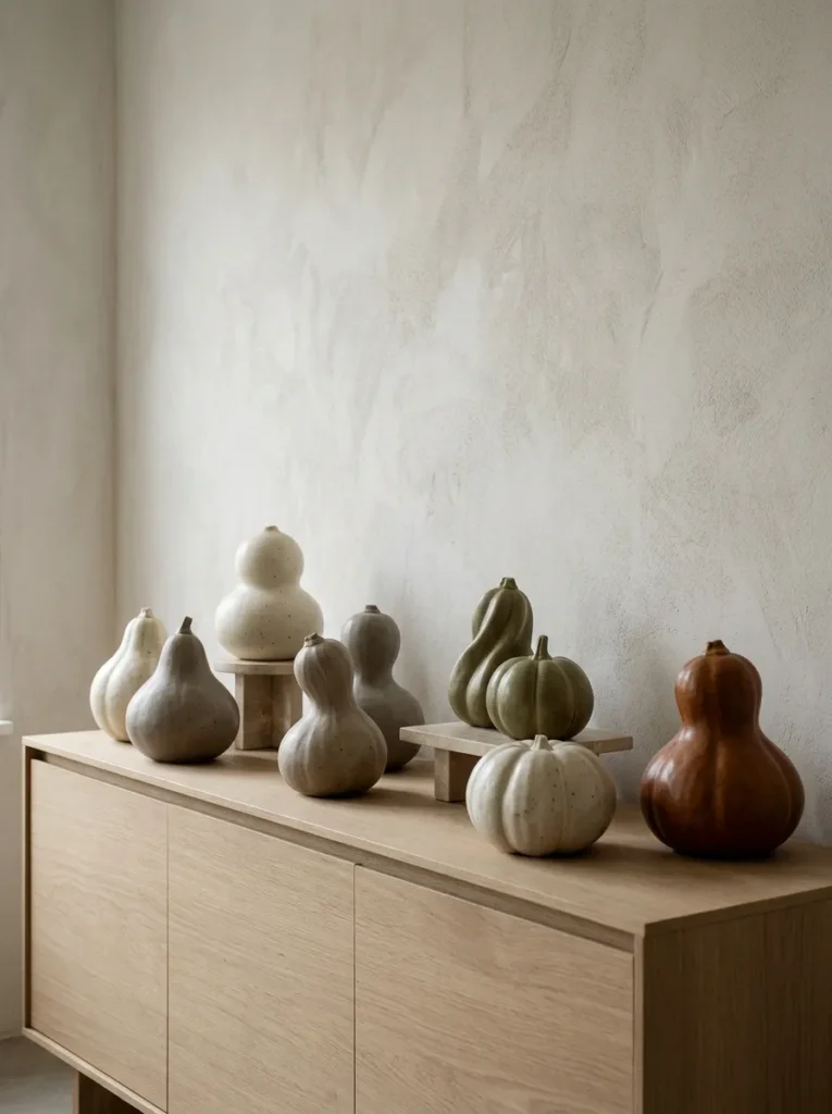 Sculptural Ceramic Gourds