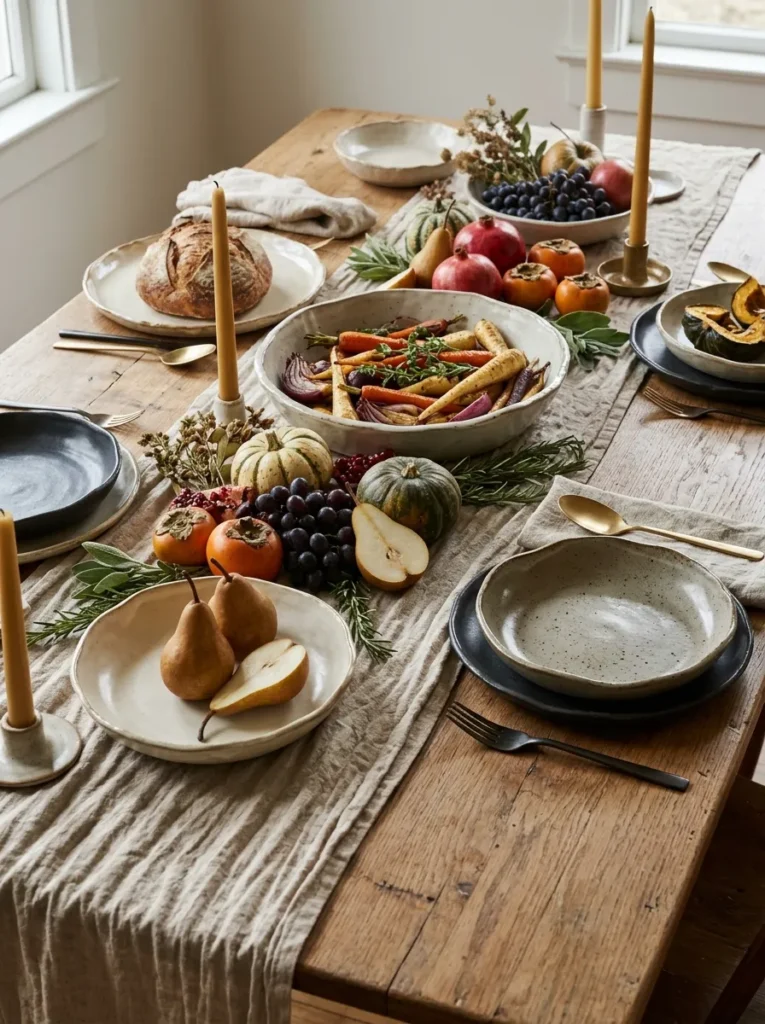 Stoneware Serving Pieces