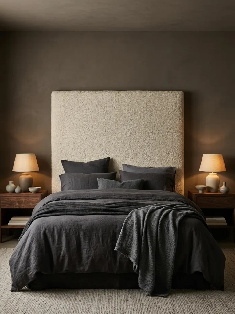 Textured Boucle Headboard