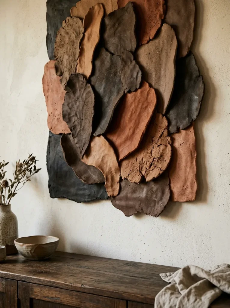 Textured Clay Wall Art