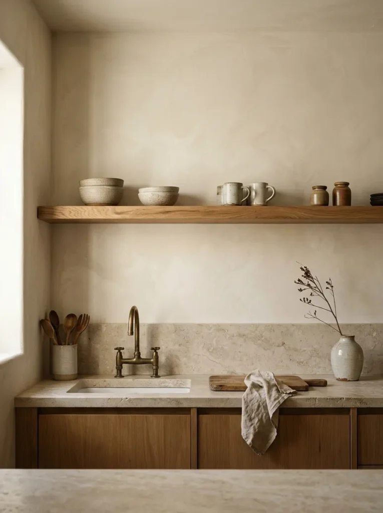 Textured Kitchen Walls