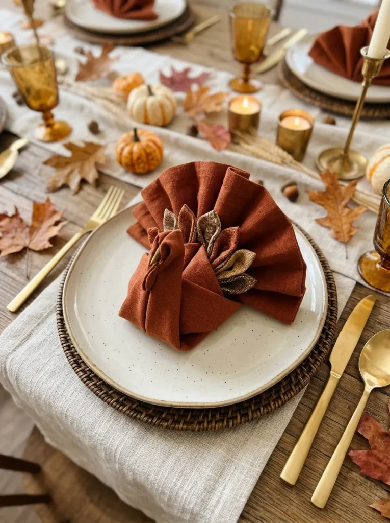Turkey Napkin Folds