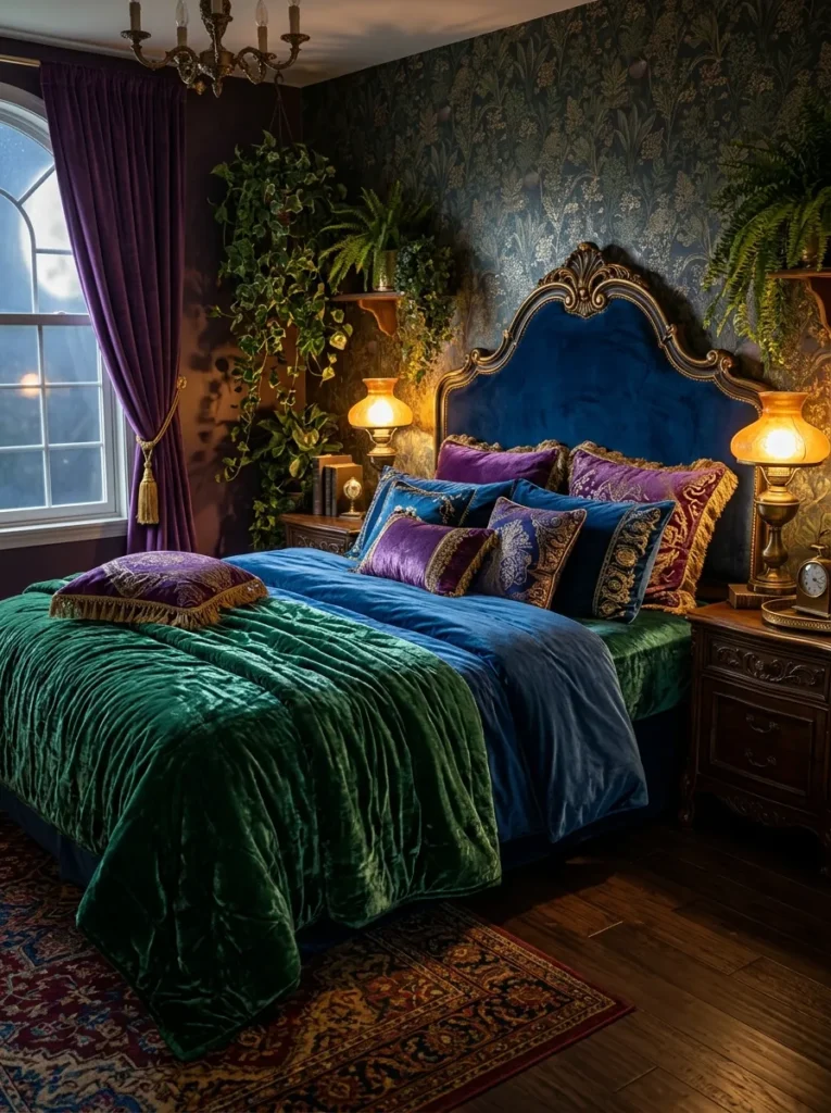Velvet Jewel Bedding