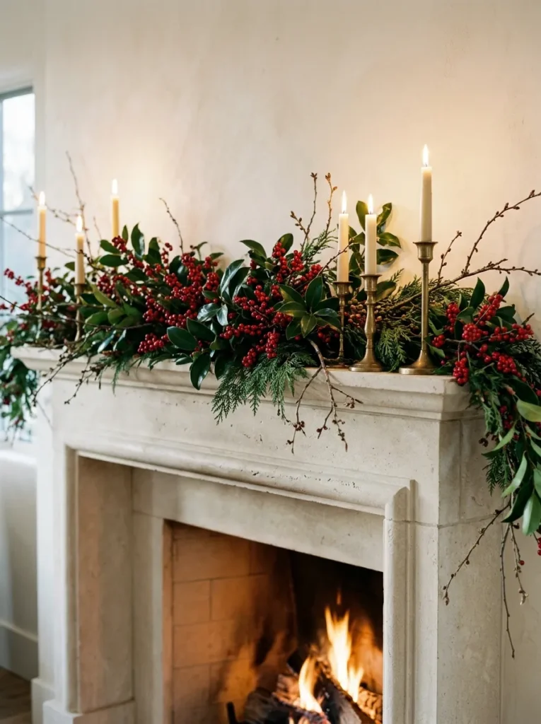 Winter Berry Garland