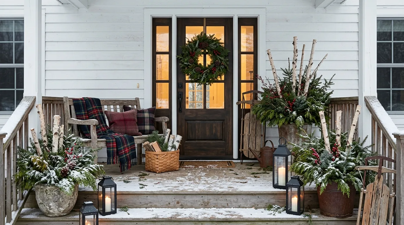 Winter Porch Decor Ideas