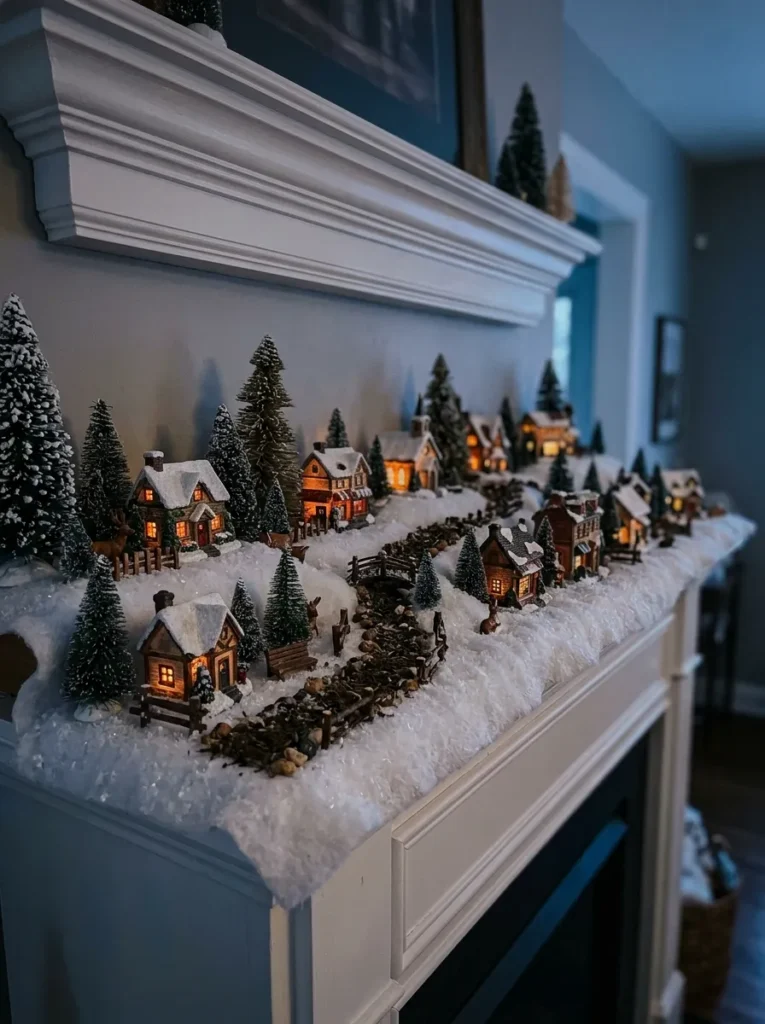 Winter Village Display