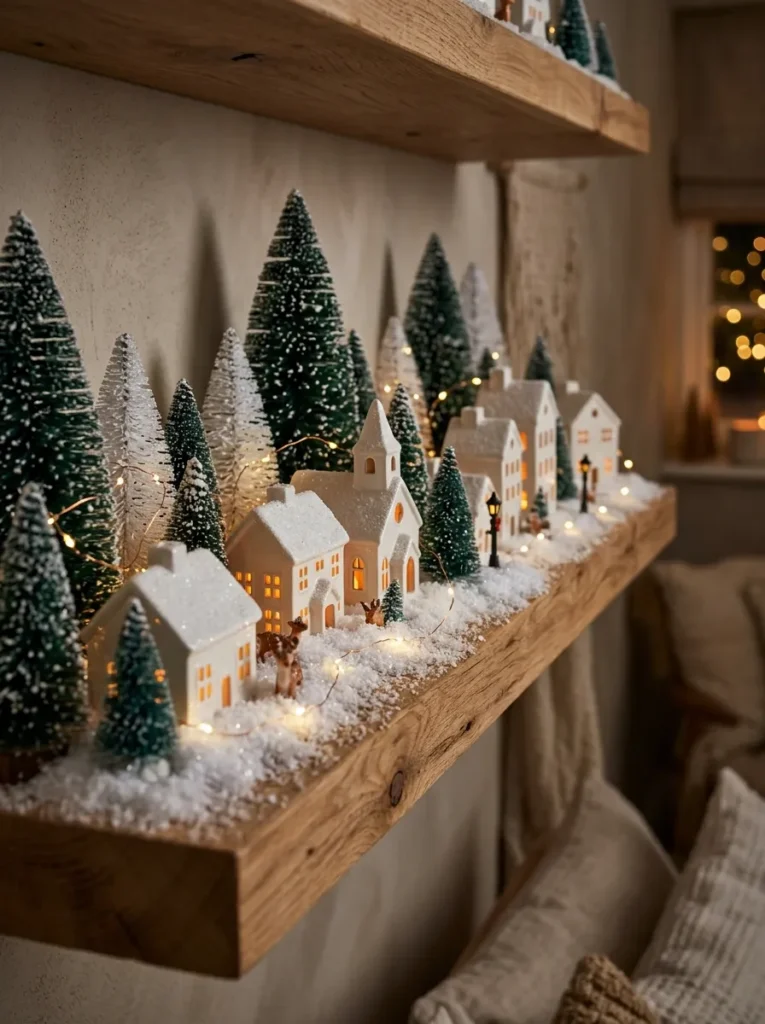 Winter Village Shelf